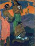 Gauguin Paul Women on the Seashore Motherhood  - Hermitage